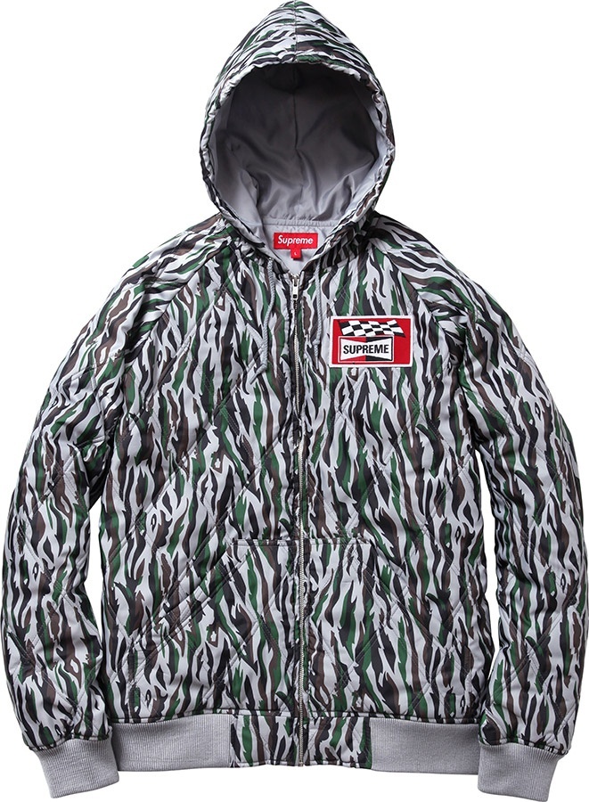 Quilted Hooded Jacket view 4